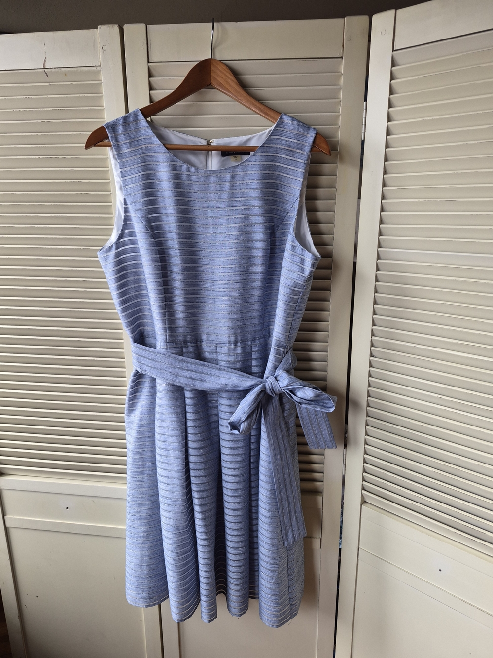 Tommy Hilfiger Sleeveless Pleated Midi Dress Size 14